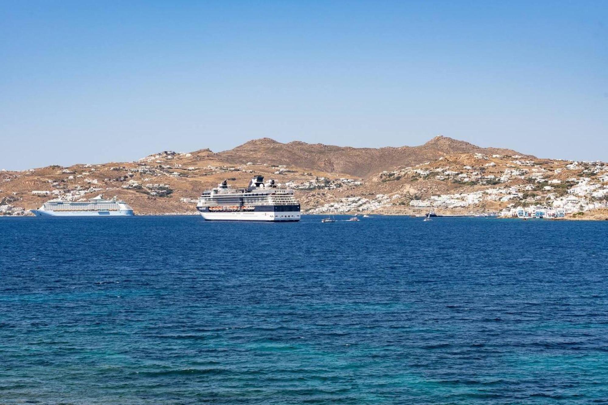Villa Myko Three - Mg Villa Mykonos Ornos  Exteriör bild