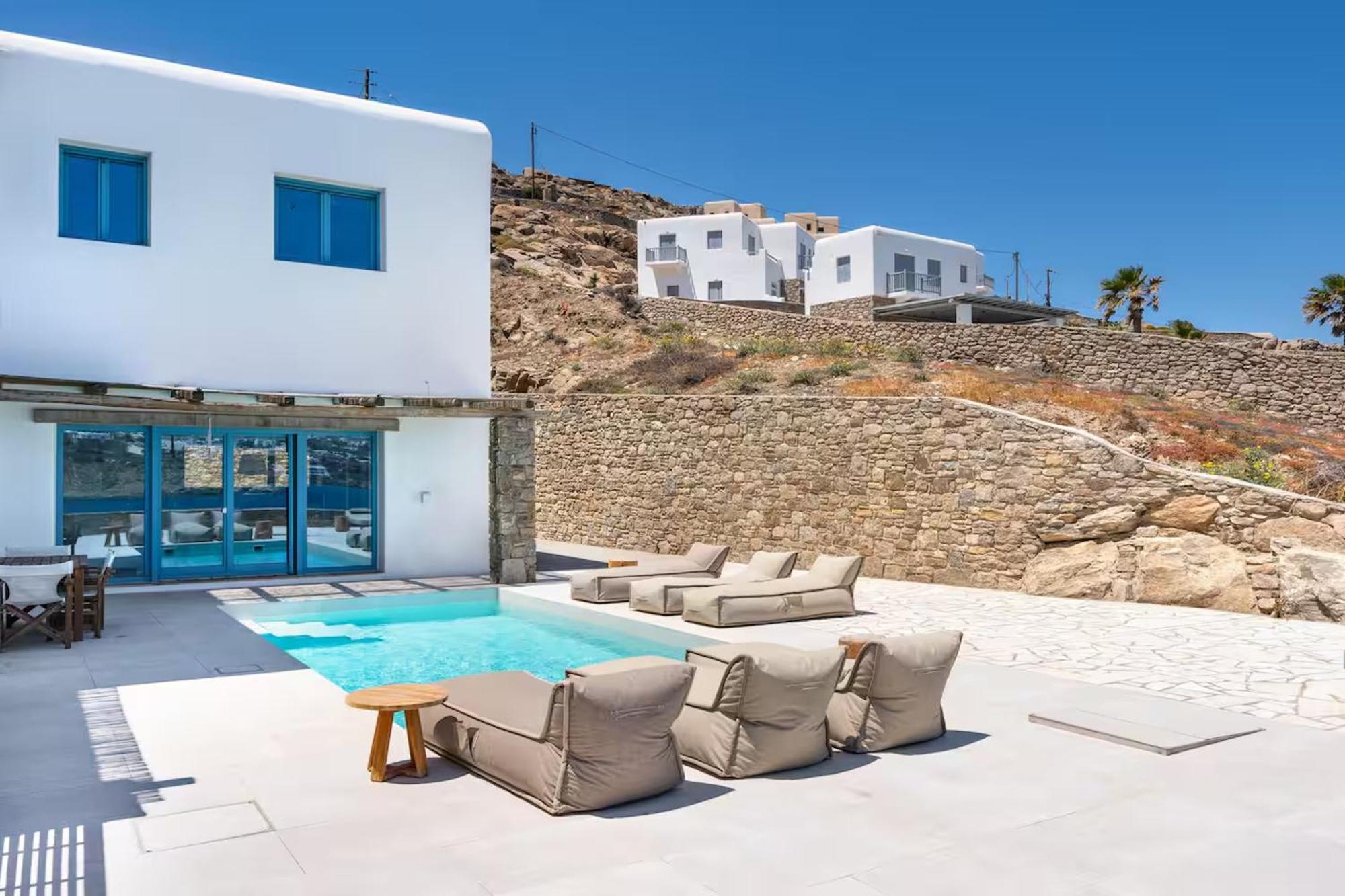 Villa Myko Three - Mg Villa Mykonos Ornos  Exteriör bild