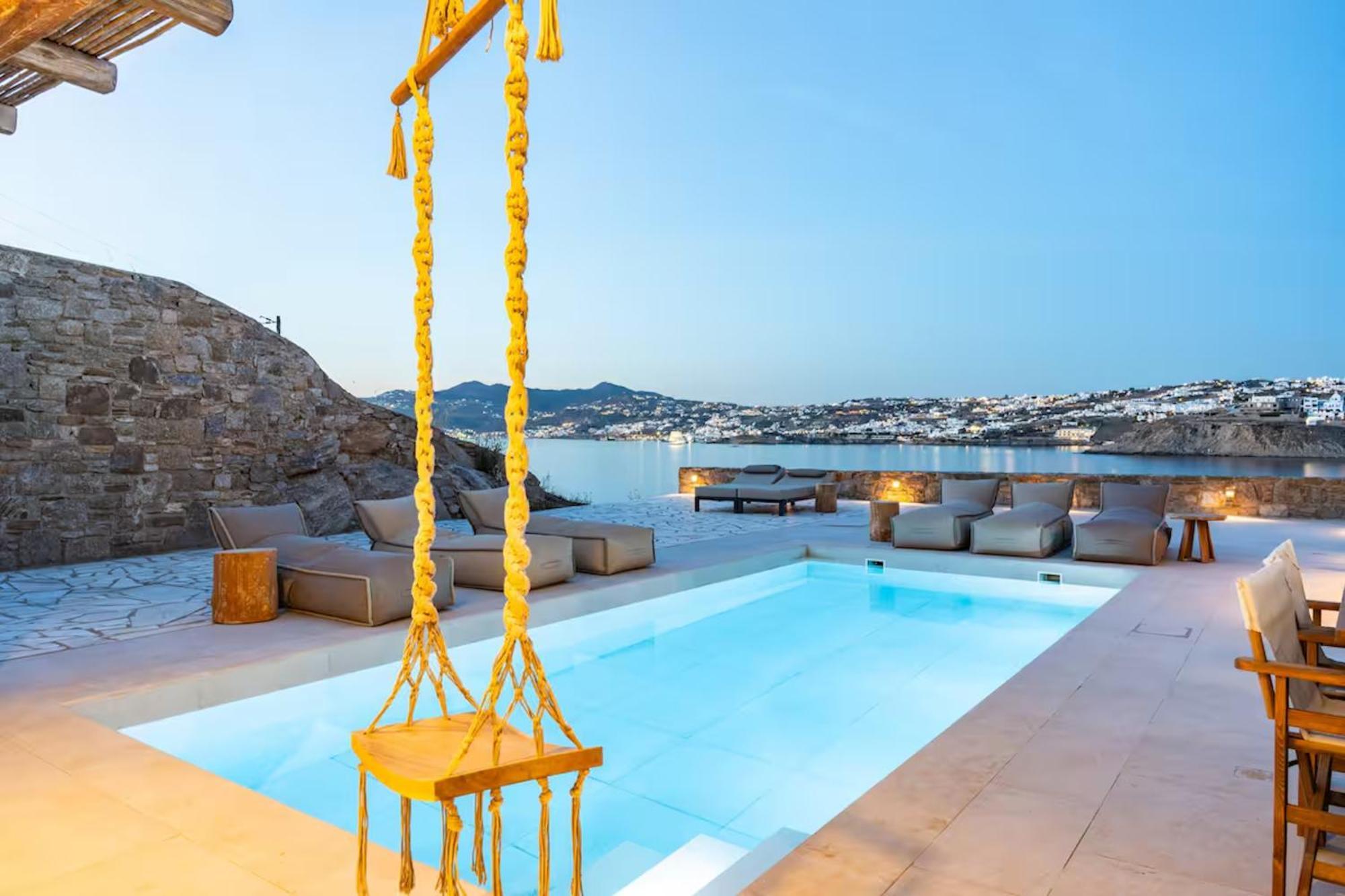 Villa Myko Three - Mg Villa Mykonos Ornos  Exteriör bild