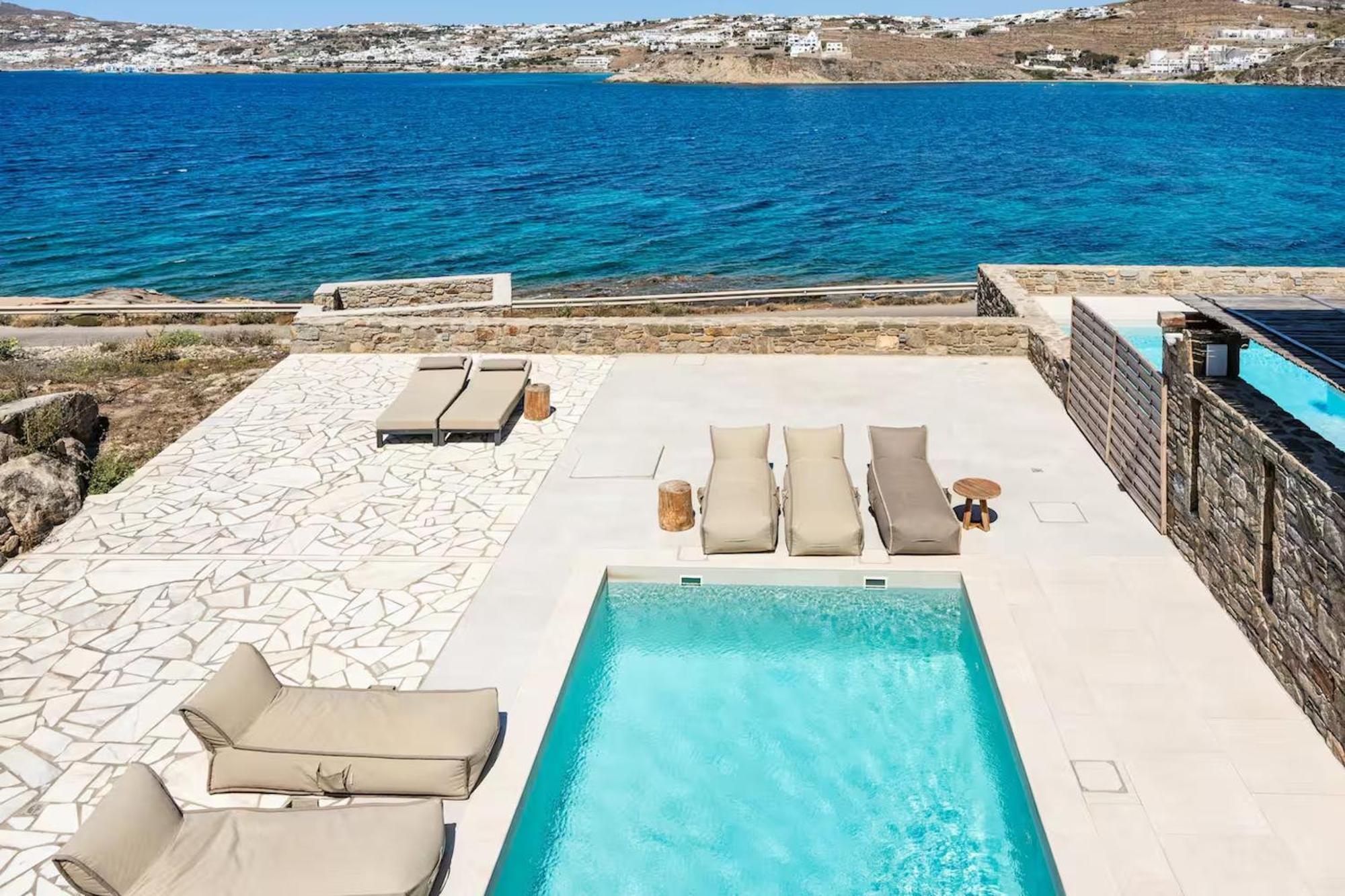 Villa Myko Three - Mg Villa Mykonos Ornos  Exteriör bild