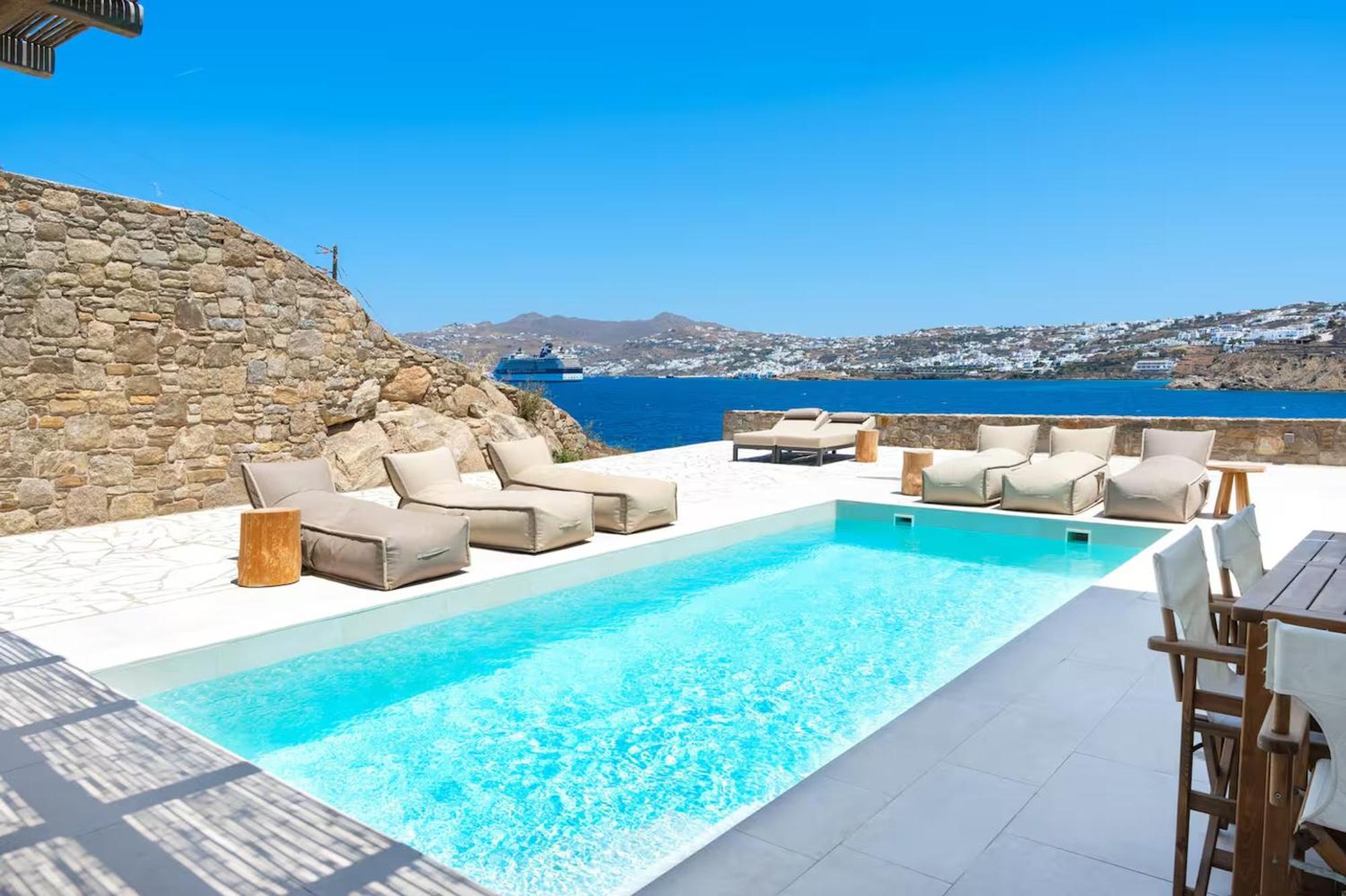 Villa Myko Three - Mg Villa Mykonos Ornos  Exteriör bild
