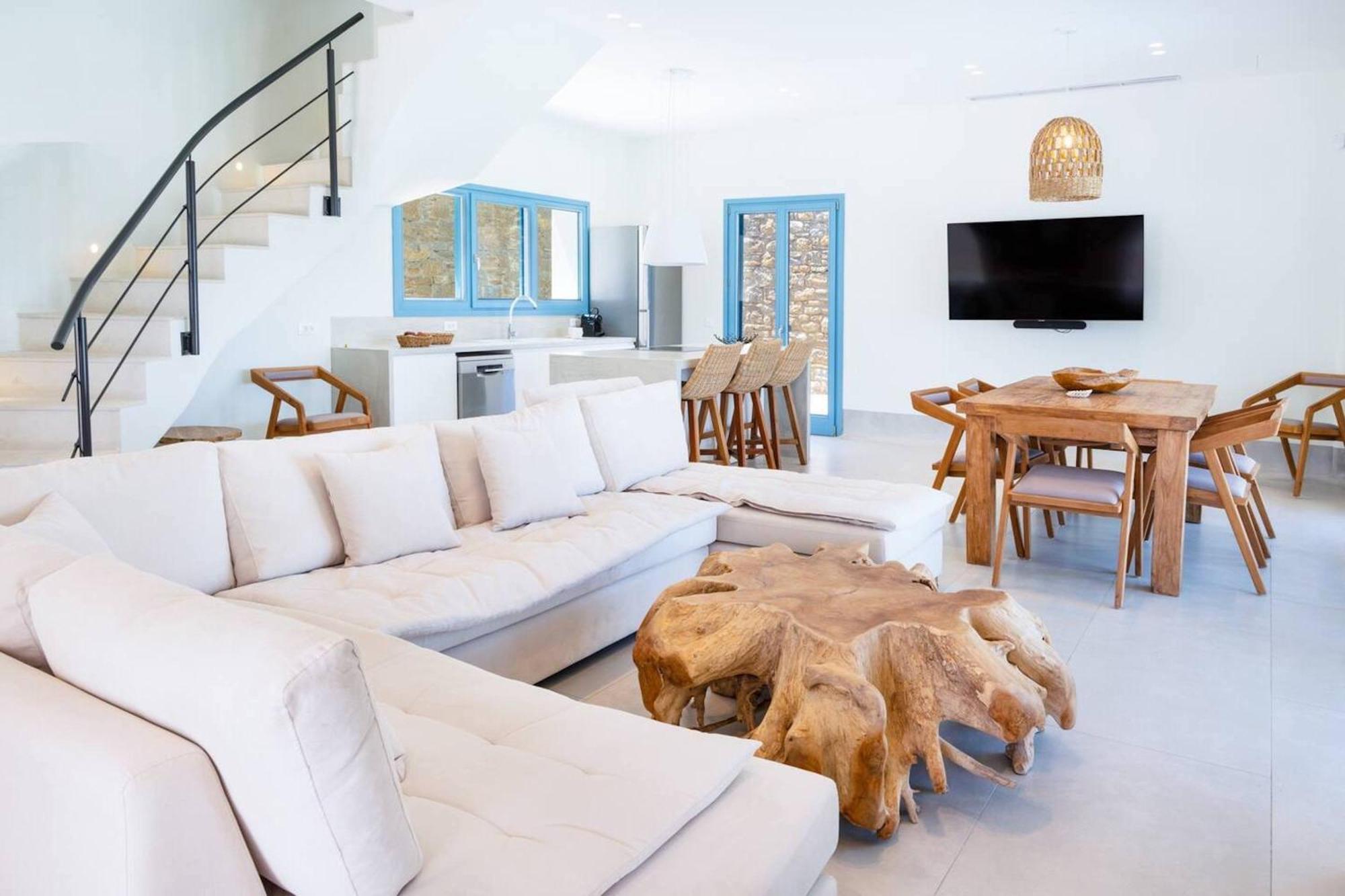Villa Myko Three - Mg Villa Mykonos Ornos  Exteriör bild